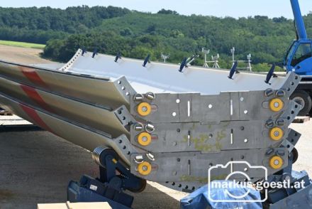 Windparkbaustelle