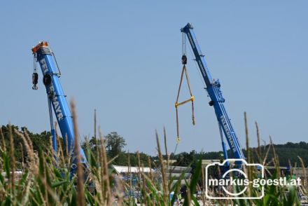 Windparkbaustelle