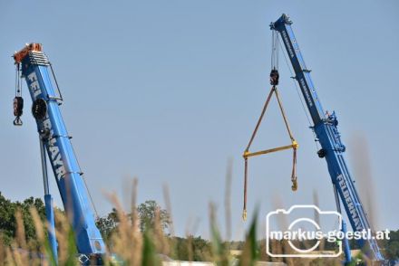 Windparkbaustelle