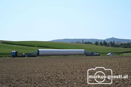 Windparkbaustelle