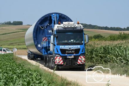 Windparkbaustelle