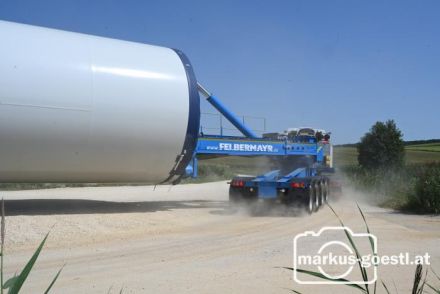 Windparkbaustelle