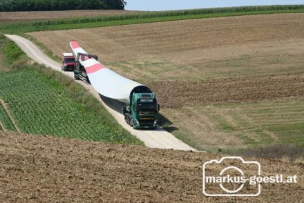 Windparkbaustelle