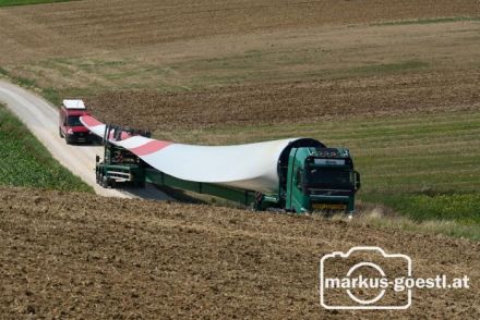 Windparkbaustelle