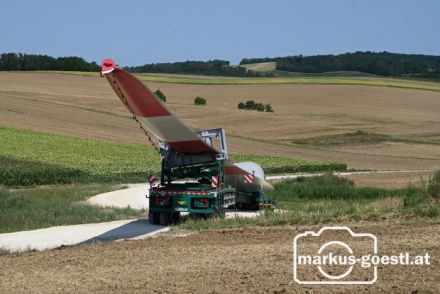 Windparkbaustelle