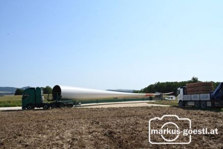 Windparkbaustelle