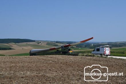 Windparkbaustelle