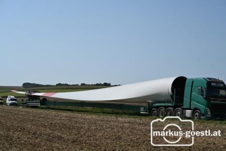 Windparkbaustelle
