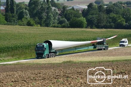 Windparkbaustelle
