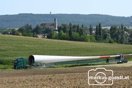 Windparkbaustelle