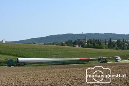 Windparkbaustelle