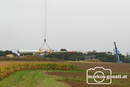 Windparkbaustelle