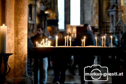 Krezen im Stephansdom