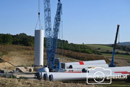 Errichtung Windpark