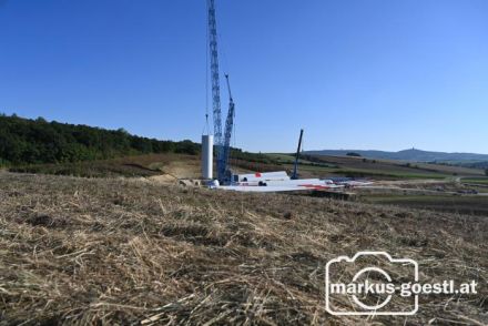 Errichtung Windpark