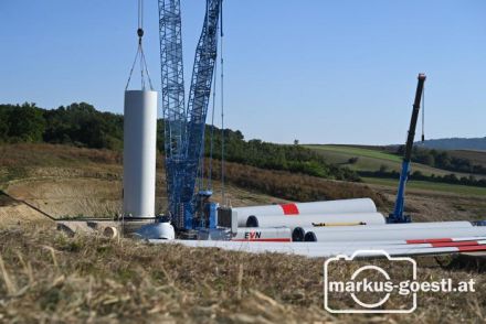 Errichtung Windpark
