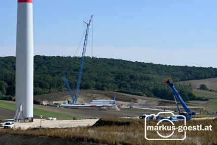 Errichtung Windpark