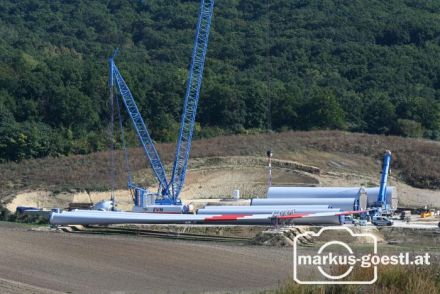 Errichtung Windpark
