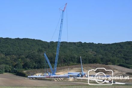 Errichtung Windpark