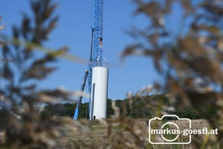 Errichtung Windpark