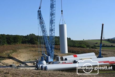 Errichtung Windpark