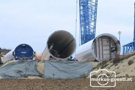 Errichtung Windpark