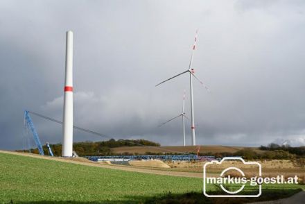 Errichtung Windpark