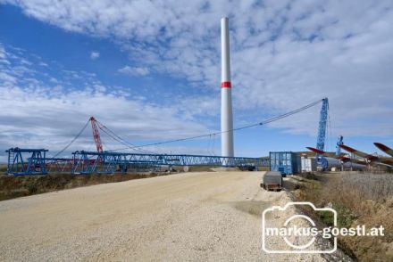 Errichtung Windpark