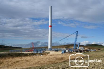 Errichtung Windpark