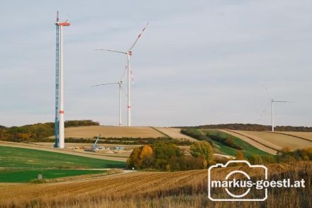 Errichtung Windpark