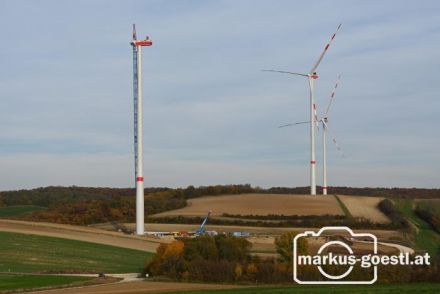 Errichtung Windpark