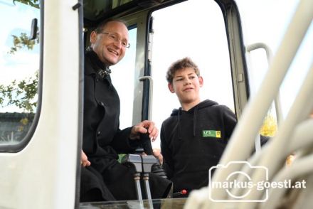 Turnovszky fährt Bagger