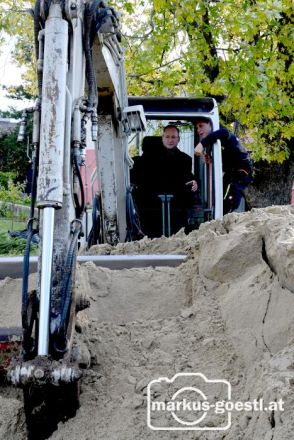 Turnovszky fährt Bagger