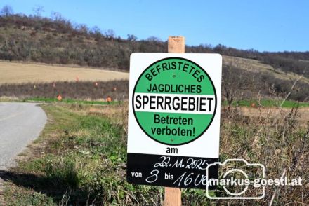 Jagdliches Sperrgebiet