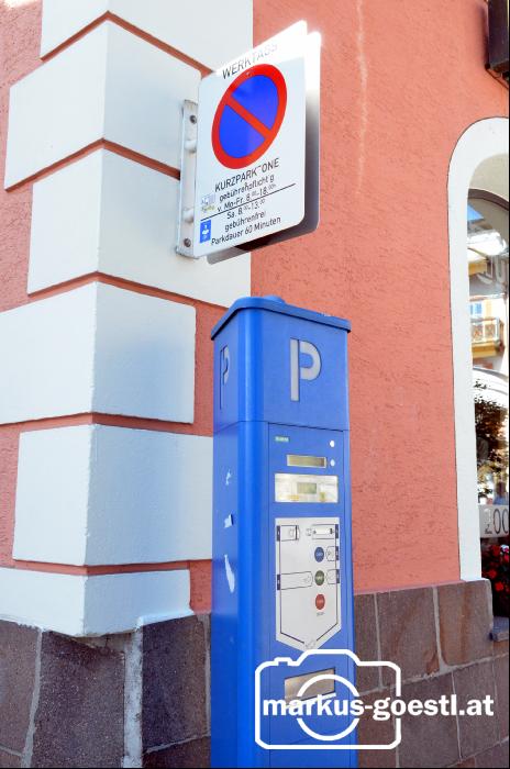 Kurzparkzone Automat