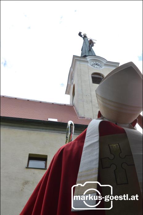 Montage Turmkreuz Sonnberg