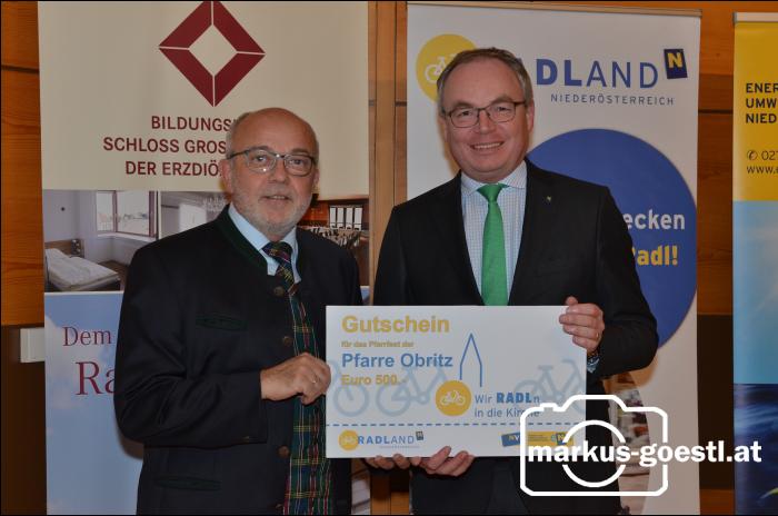 Obritz - Radln in die Kirche