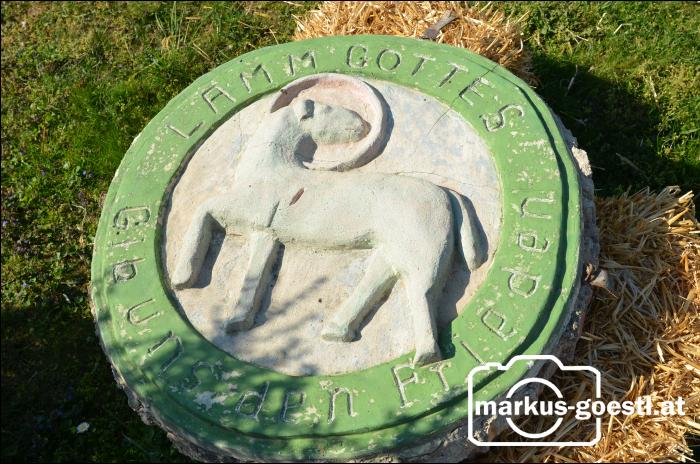 Lamm Gottes aus Stein