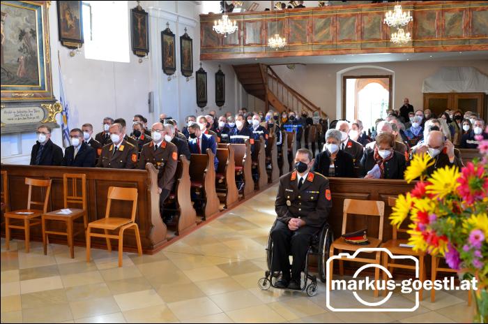 Segnung Feuerwehrauto
