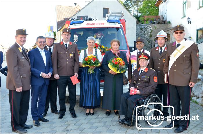 Segnung Feuerwehrauto