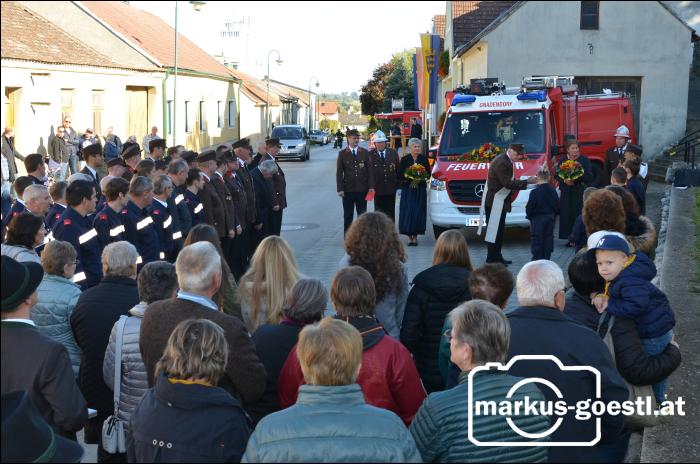 Segnung Feuerwehrauto