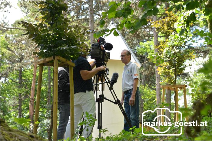 ORF-Dreh Kapelle Buschberg