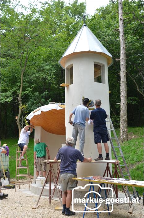 Klebung Mosaik Kapelle