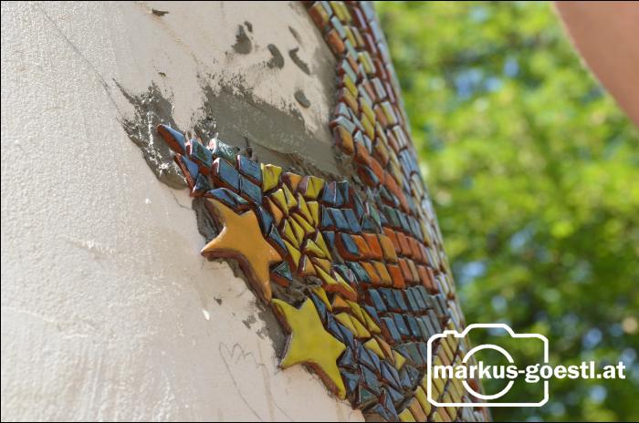 Klebung Mosaik Kapelle
