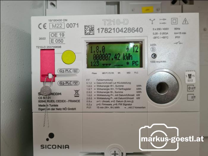 Stromzähler Smart Meter
