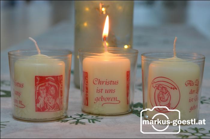 Weihnachtskerzen