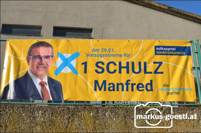 Wahlplakat Schulz Manfred
