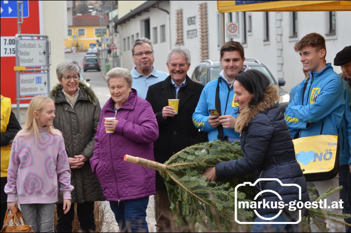 Christbaumweitwerfen