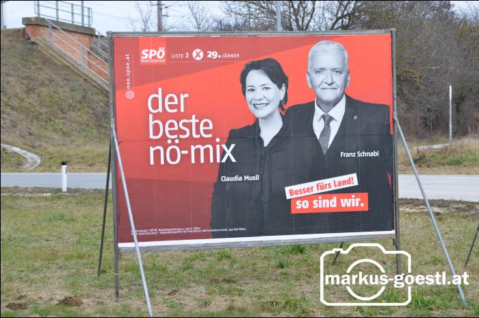 Wahlplakate Landtagswahl