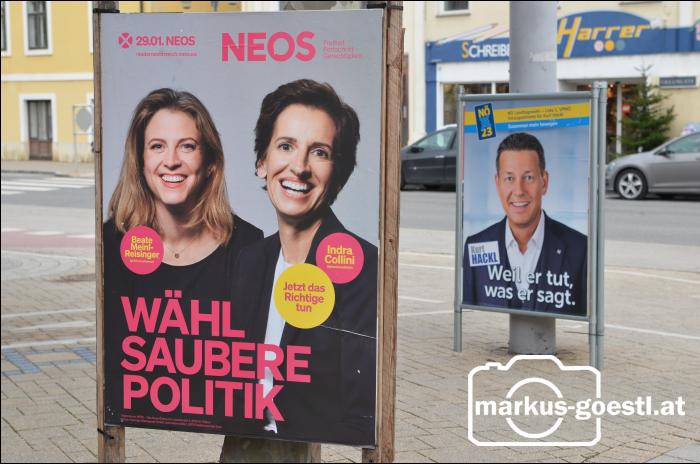 Wahlplakate Landtagswahl